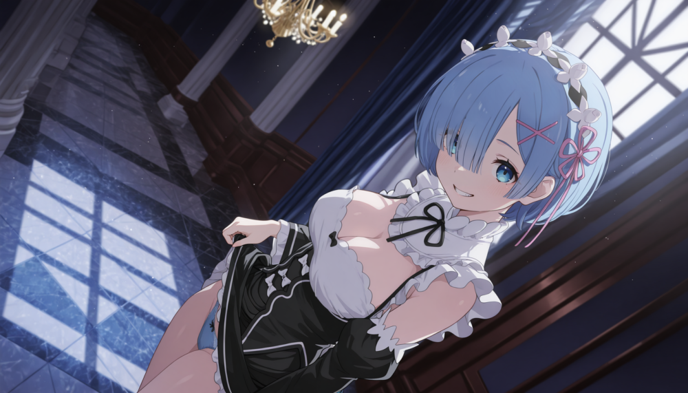 Moonlit Rem TCG Mat
