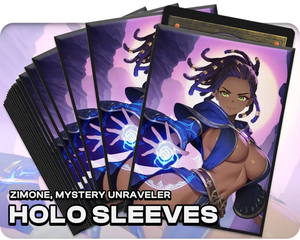Zimone, Mystery Unraveler | 100 Holo Sleeves