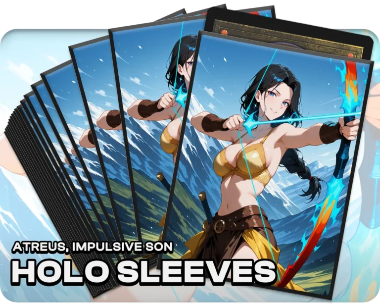 Atreus, Impulsive Son | 100 Holo Sleeves