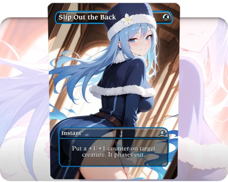 Juvia Lockser (Fairy Tail) - Slip Out the Back | MTG Proxy Single