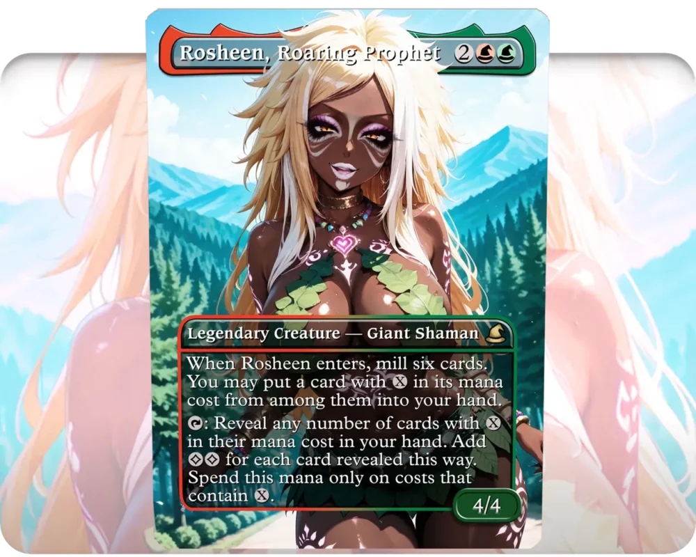 Rosheen, Roaring Prophet | MTG Proxy Single