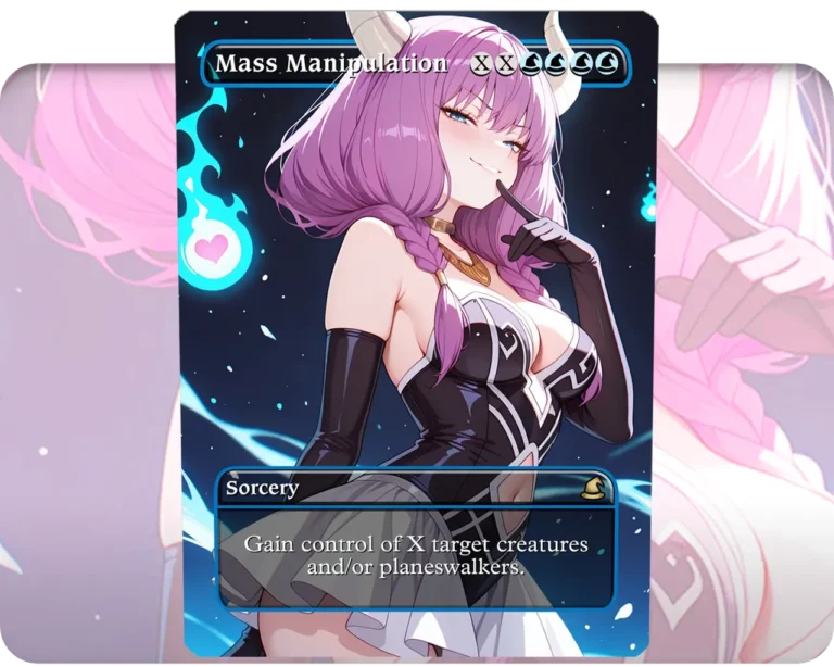 Aura (Sousou no Frieren) - Mass Manipulation (Edition 1) | MTG Proxy Single