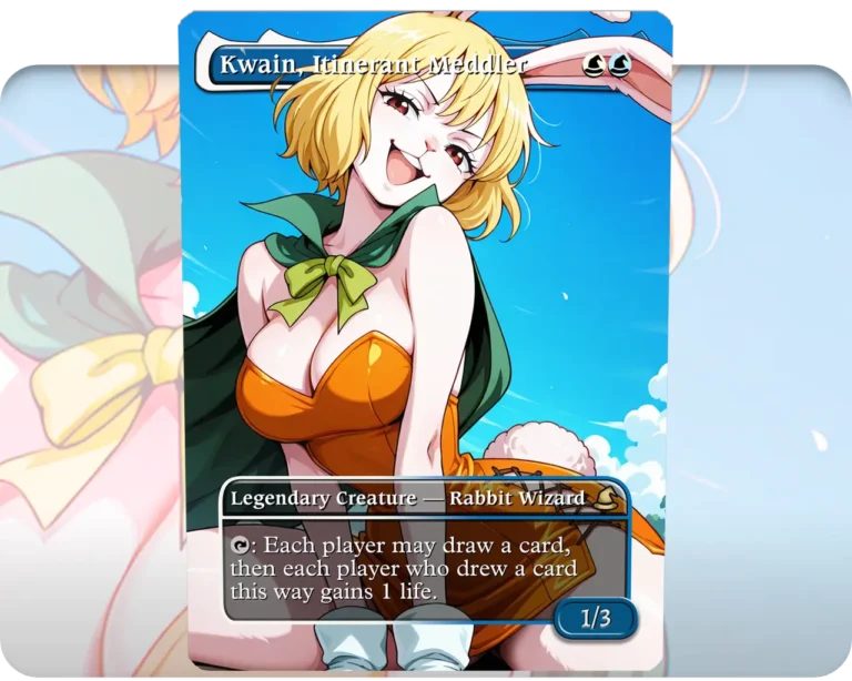 Carrot (One Piece) - Kwain, Itinerant Meddler (Edition 1) | MTG Proxy Single