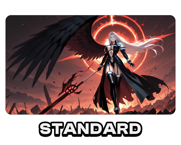 Sephirot, One-Winged Angel | Premium Waifu Playmat