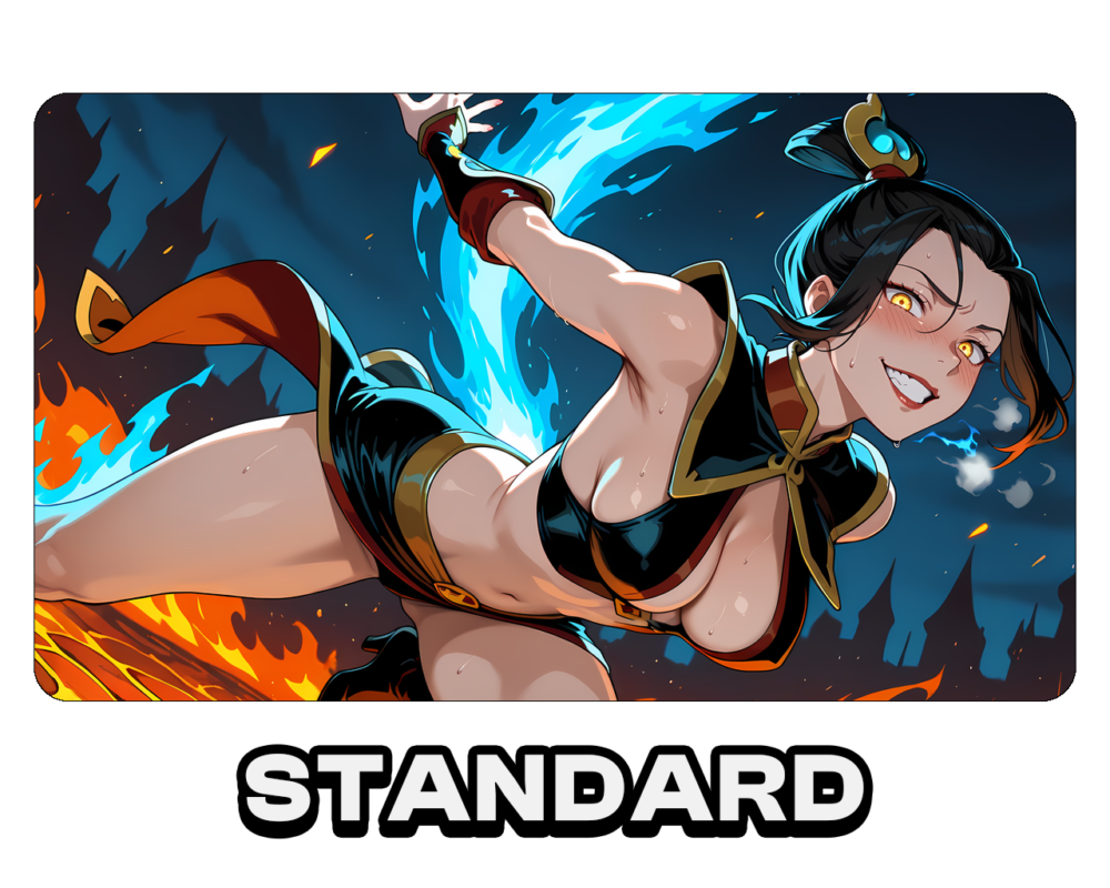 Fire Lord Azula | Premium Waifu Playmat