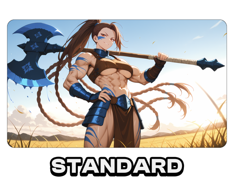 Saskia | the unyielding | Premium Waifu Playmat