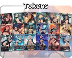 Vivi Ornitier Spellslinger proxy deck — token artwork overview