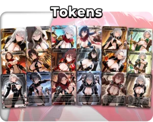 Vincent Voltron proxy deck — token artwork overview