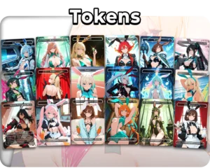 Ms. Bumbleflower Rabbit Tribal proxy deck — token artwork overview
