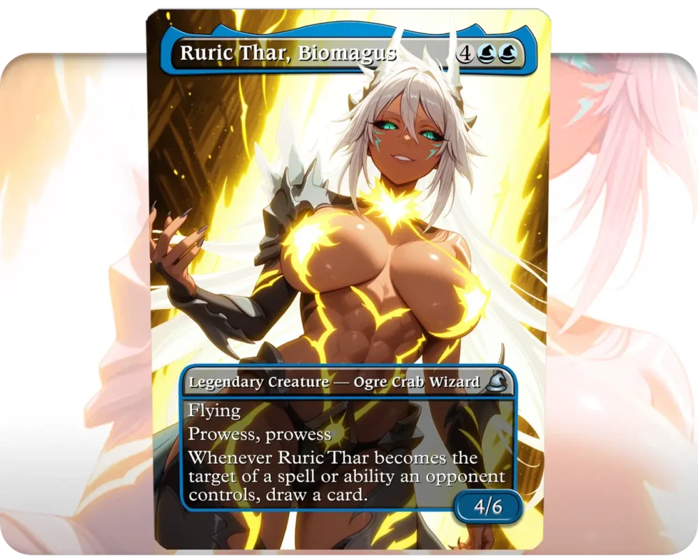 Harribel (Bleach) - Ruric Thar, Biomagus | MTG Proxy Single