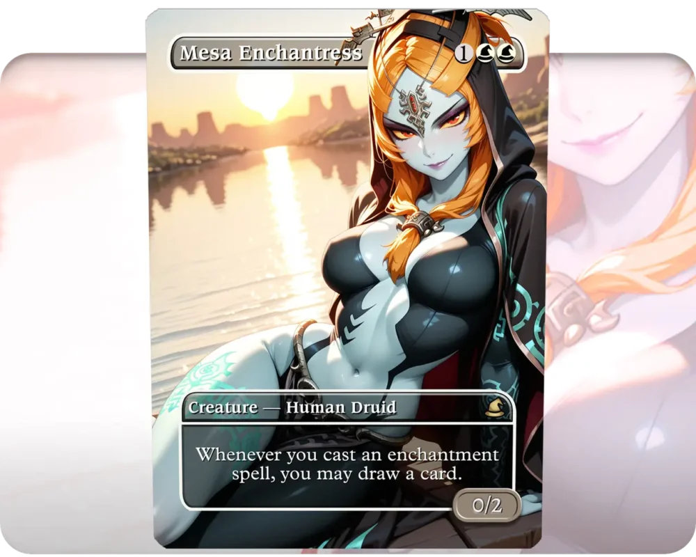 Midna (Zelda) - Mesa Enchantress | MTG Proxy Single
