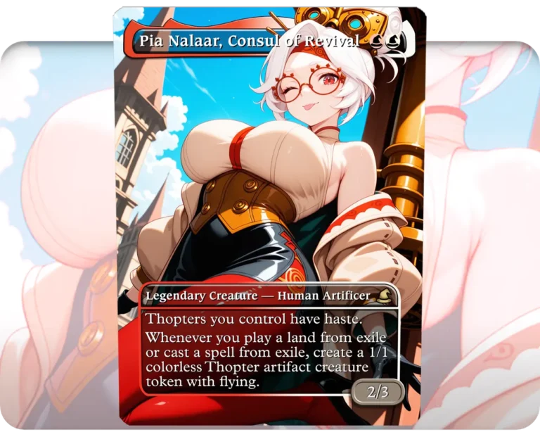 Purah (Zelda) - Pia Nalaar, Consul of Revival | MTG Proxy Single