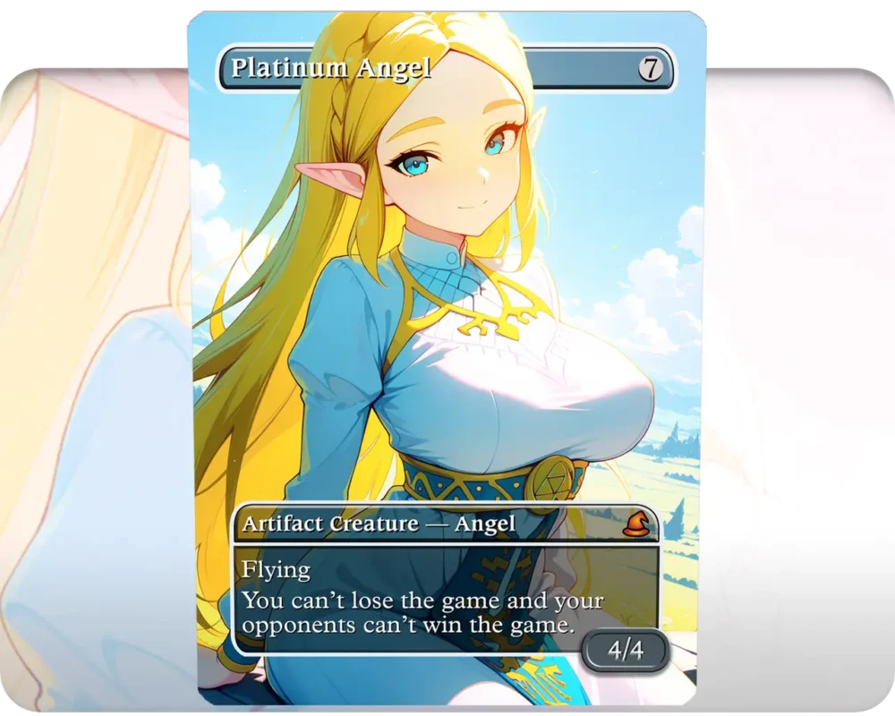 Zelda - Platinum Angel | MTG Proxy Single