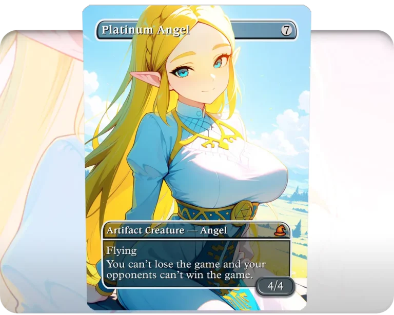 Zelda - Platinum Angel | MTG Proxy Single