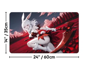 Baylen | the Haymaker | Premium Waifu Playmat | Size guide