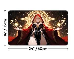 Dihada Bearers of the Curse | Premium Waifu Playmat | Size guide