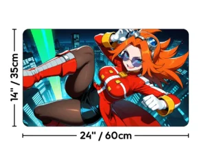 Dr. Eggman v2 | Premium Waifu Playmat | Size guide