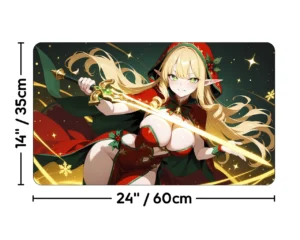 Galadriel Mama Noel | Premium Waifu Playmat | Size guide
