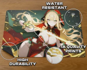 Galadriel Mama Noel | Premium Waifu Playmat | Why choose this playmat