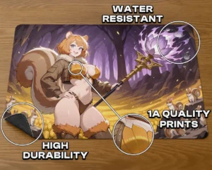 Hazel of the Rootbloom | Premium Waifu Playmat | Why choose this playmat