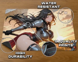 Liesa Shroud | of Dusk | Premium Waifu Playmat | Why choose this playmat
