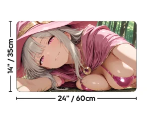 Luna 3 | Premium Waifu Playmat | Size guide