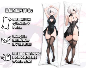 2B (NieR:Automata) | Dakimakura - Benefits mockup