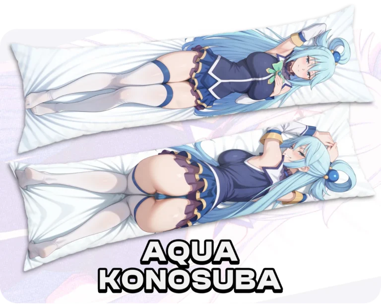 Aqua (KonoSuba) | Dakimakura - Main mockup