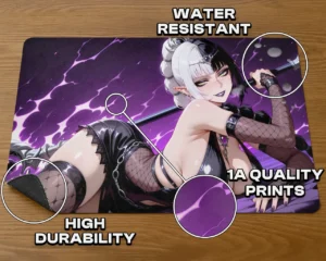 Shadowheart | Alt Goth | Premium Waifu Playmat | Why choose this playmat