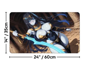 The Scarab God | Premium Waifu Playmat | Size guide