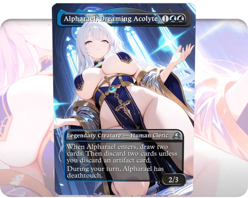 Alpharael, Dreaming Acolyte custom MTG proxy single card artwork