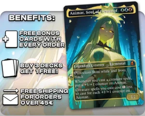 Animar, Soul of Elements proxy card promotional artwork