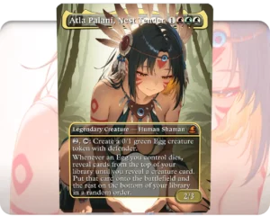 Atla Palani, Nest Tender custom MTG proxy single card artwork