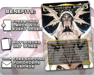 Atraxa, Grand Unifier proxy card promotional artwork