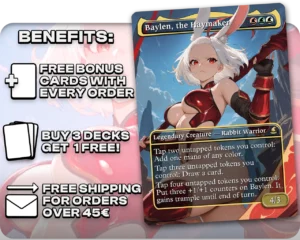 Baylen, the Haymaker proxy card promotional artwork