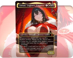 Caesar, Legion's Emperor custom MTG proxy single card artwork