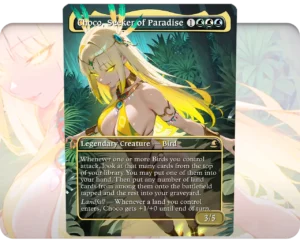 Choco, Seeker of Paradise custom MTG proxy single card artwork