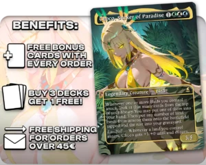 Choco, Seeker of Paradise proxy card promotional artwork