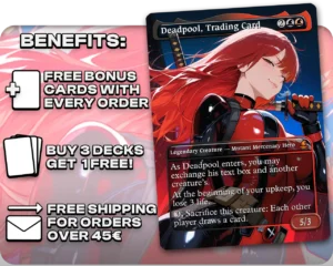 Deadpool, Trading Card proxy card promotional artwork