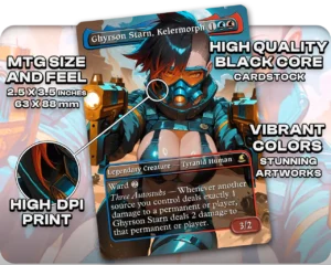 Ghyrson Starn, Kelermorph proxy card size and print guide