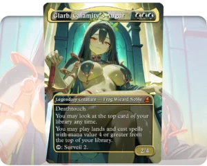 Glarb, Calamity's Augur custom MTG proxy single card artwork