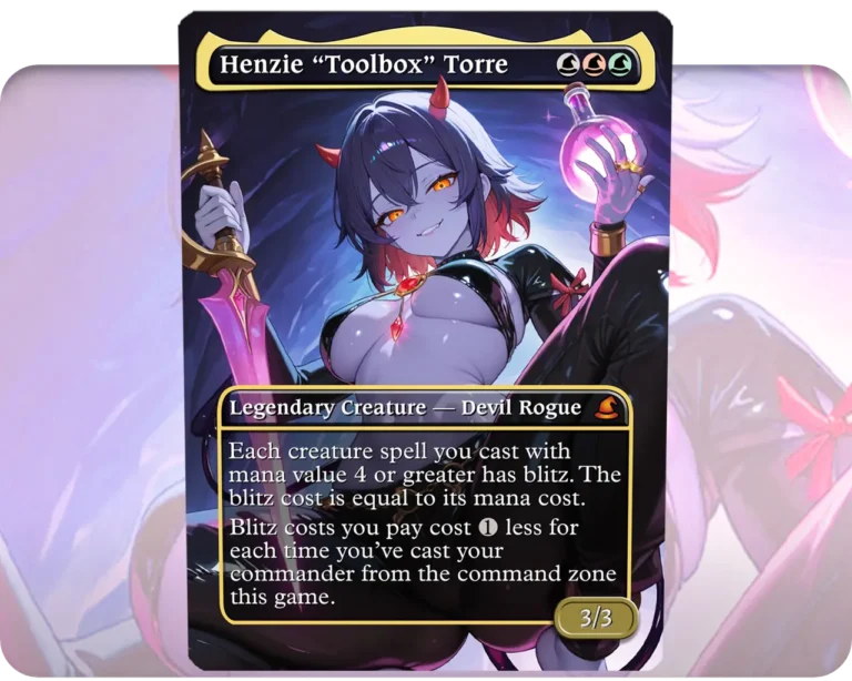 Henzie Toolbox Torre custom MTG proxy single card artwork