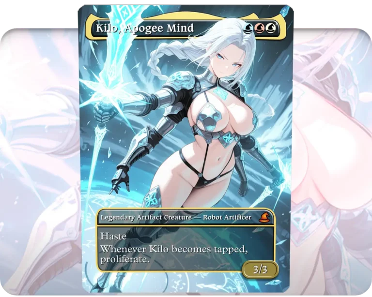 Kilo, Apogee Mind custom MTG proxy single card artwork