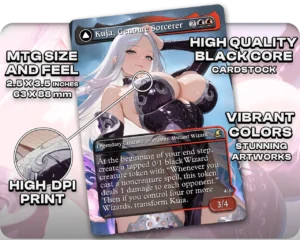 Kuja, Genome Sorcerer proxy card size and print guide