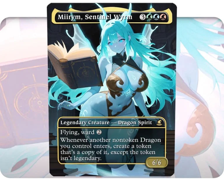 Miirym, Sentinel Wyrm custom MTG proxy single card artwork