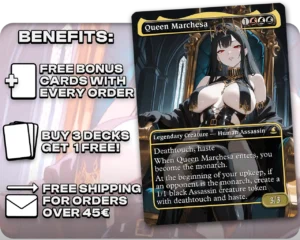 Queen Marchesa proxy card promotional artwork