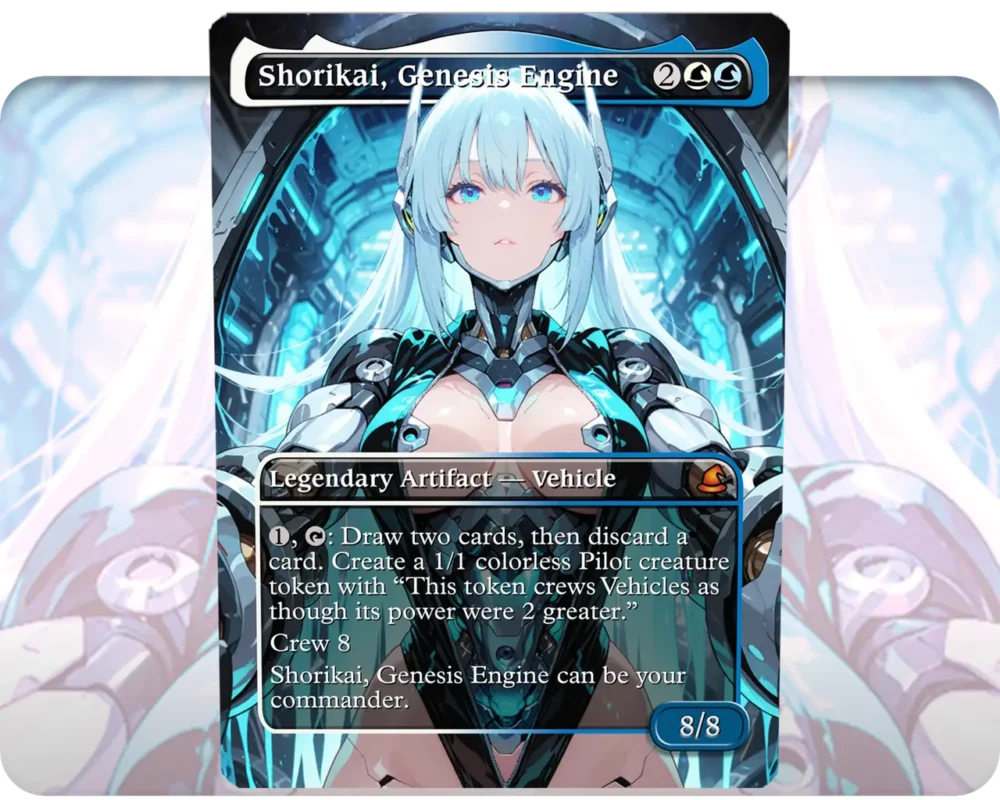 Shorikai, Genesis Engine custom MTG proxy single card artwork
