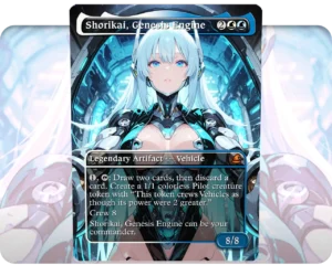 Shorikai, Genesis Engine custom MTG proxy single card artwork
