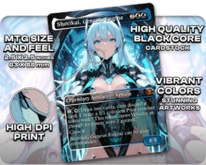 Shorikai, Genesis Engine proxy card size and print guide
