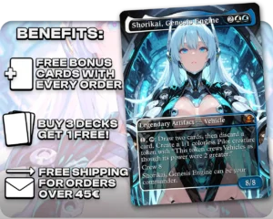 Shorikai, Genesis Engine proxy card promotional artwork
